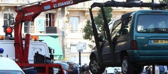 voiture en fourrière